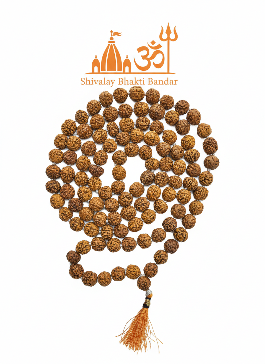 5 मुखी रुद्राक्ष माला 💯 % ओरिजनल 