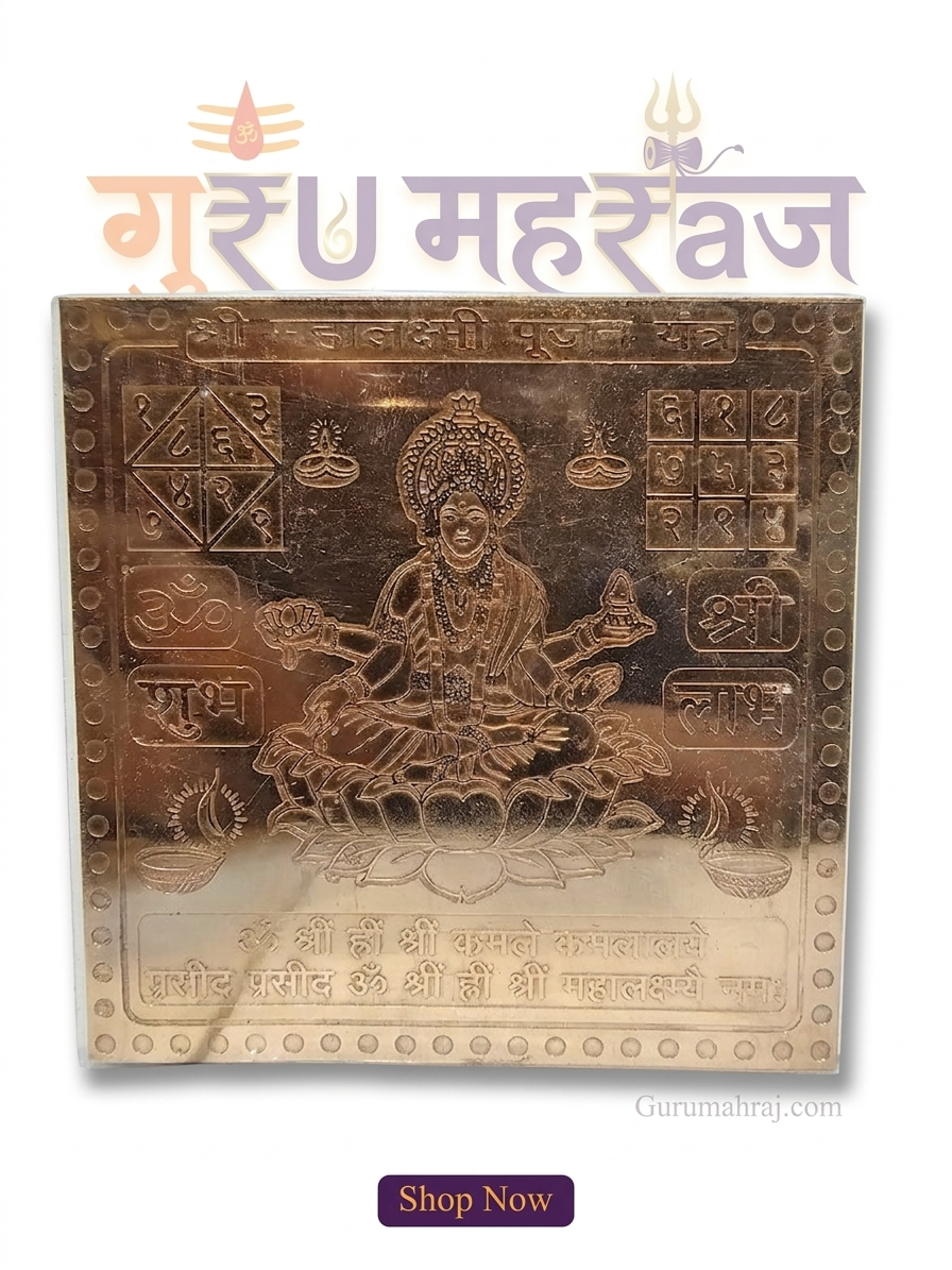 श्री महालक्ष्मी पूजन यंत्र