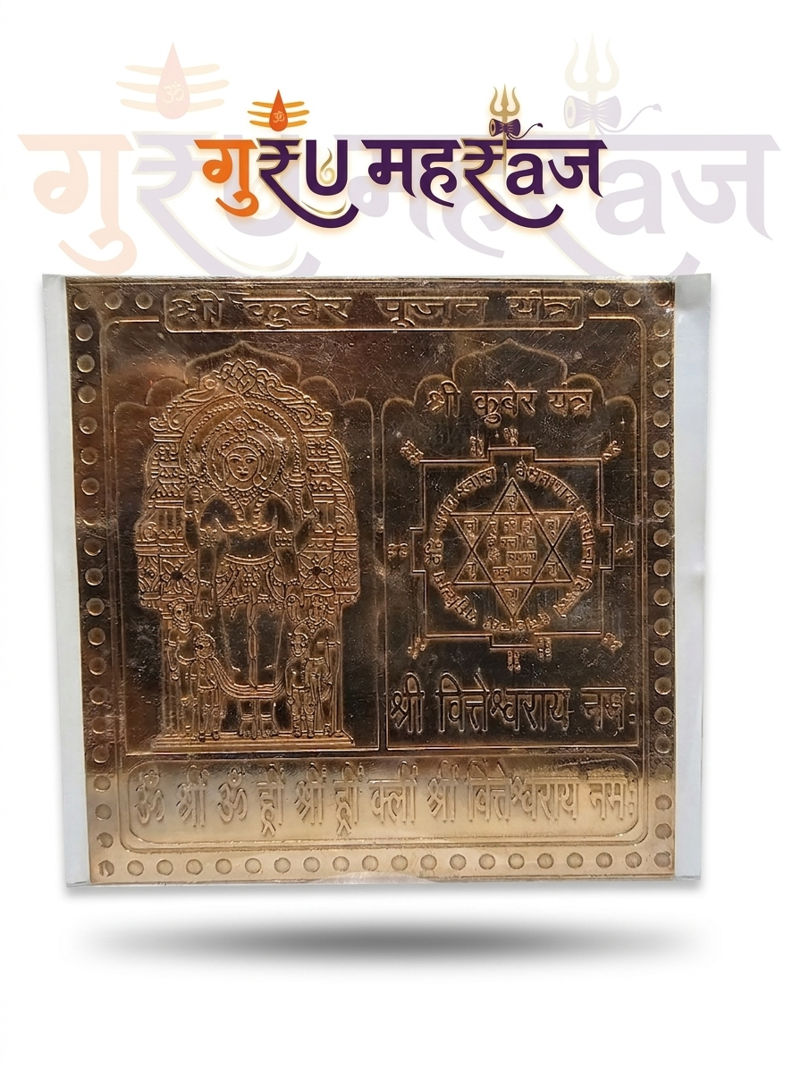 श्री कुबेर पूजन यंत्र