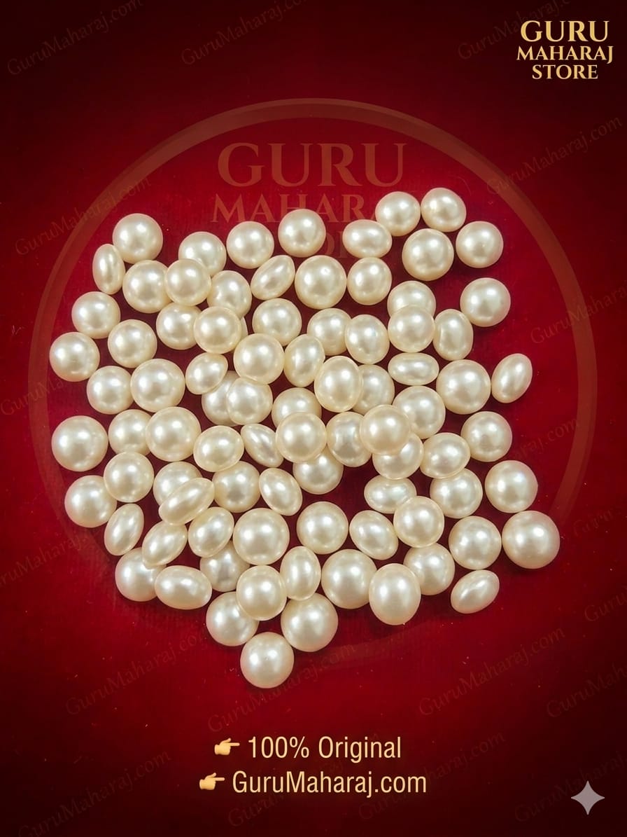 मोती ( pearl )रत्न 💯% ओरिजनल