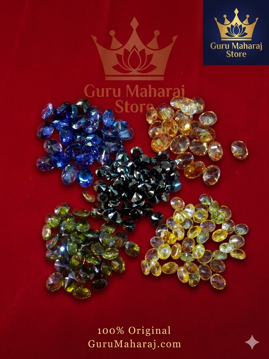 माणिक, नीलम, पुखराज, गोमेद, पन्ना रत्न 💯% ओरिजनल